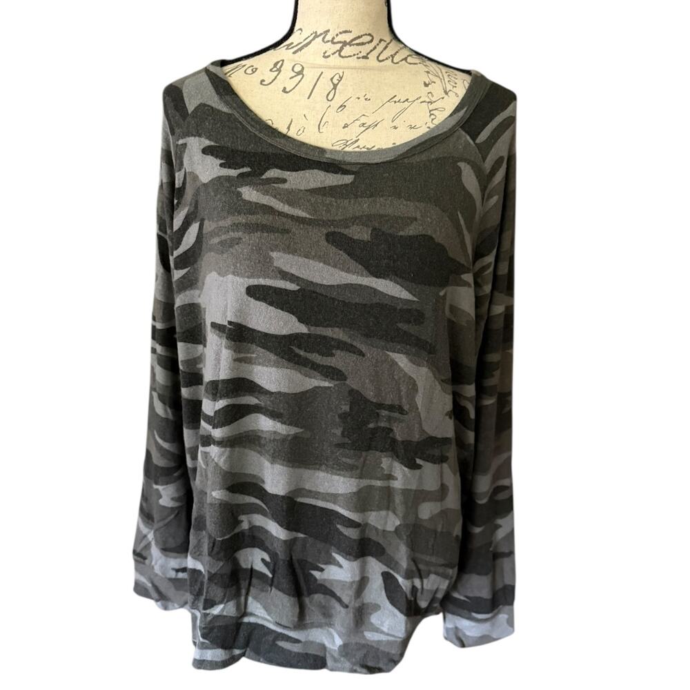 Buffalo David Bitton Stretch Camouflage Long Sleeve Shirt Size XL